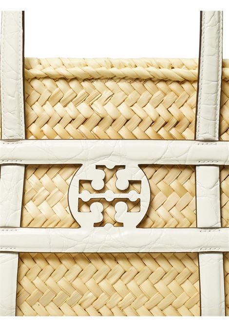 Borsa a mano Ella in raffia in beige Tory burch - donna TORY BURCH | 169396101